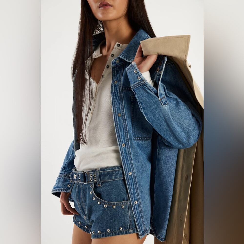 We The Free The Cool Kid Denim Micro Shorts